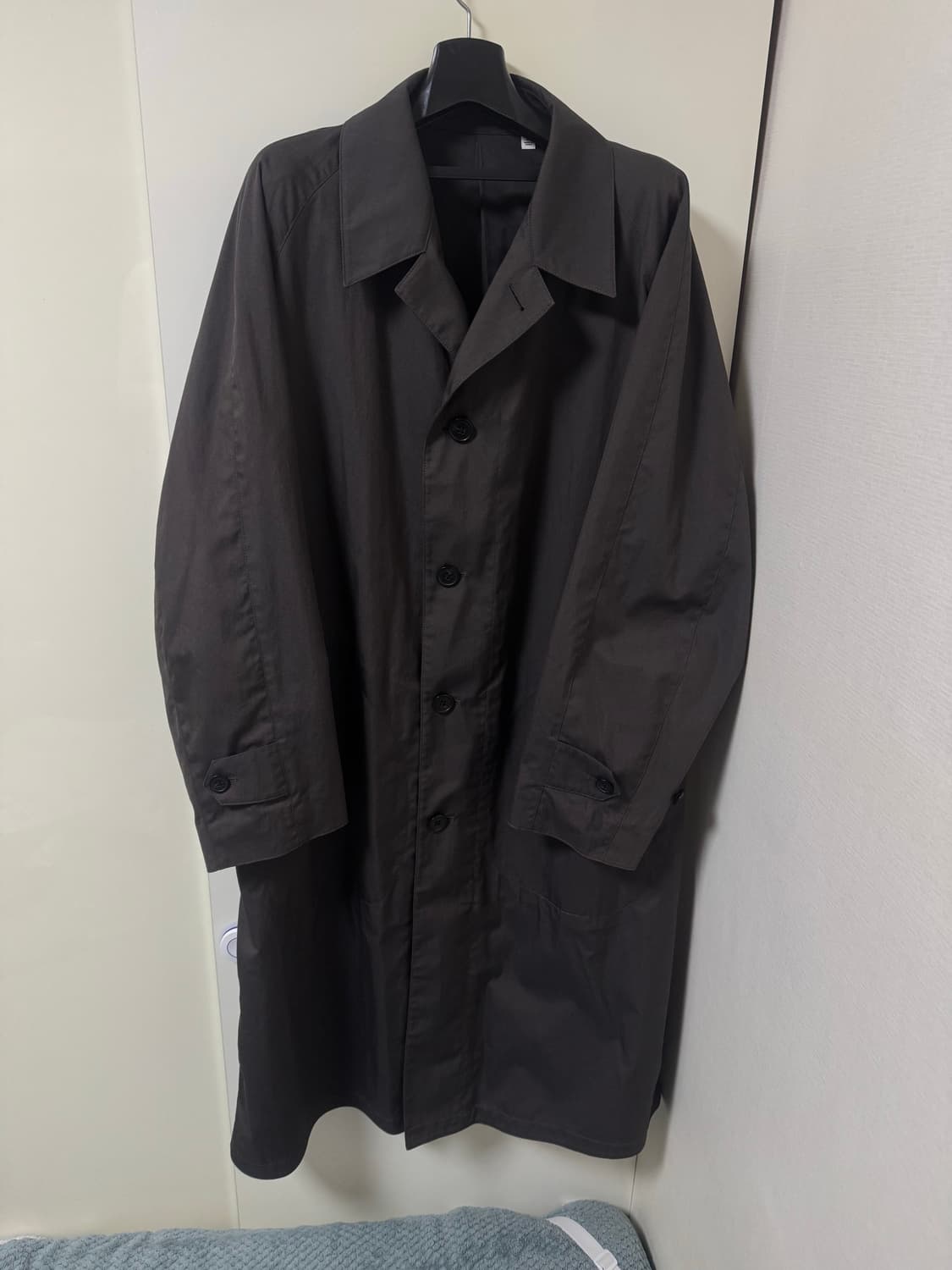 [XL]유니클로U 싱글브레스트 트렌치코트 상품이미지4