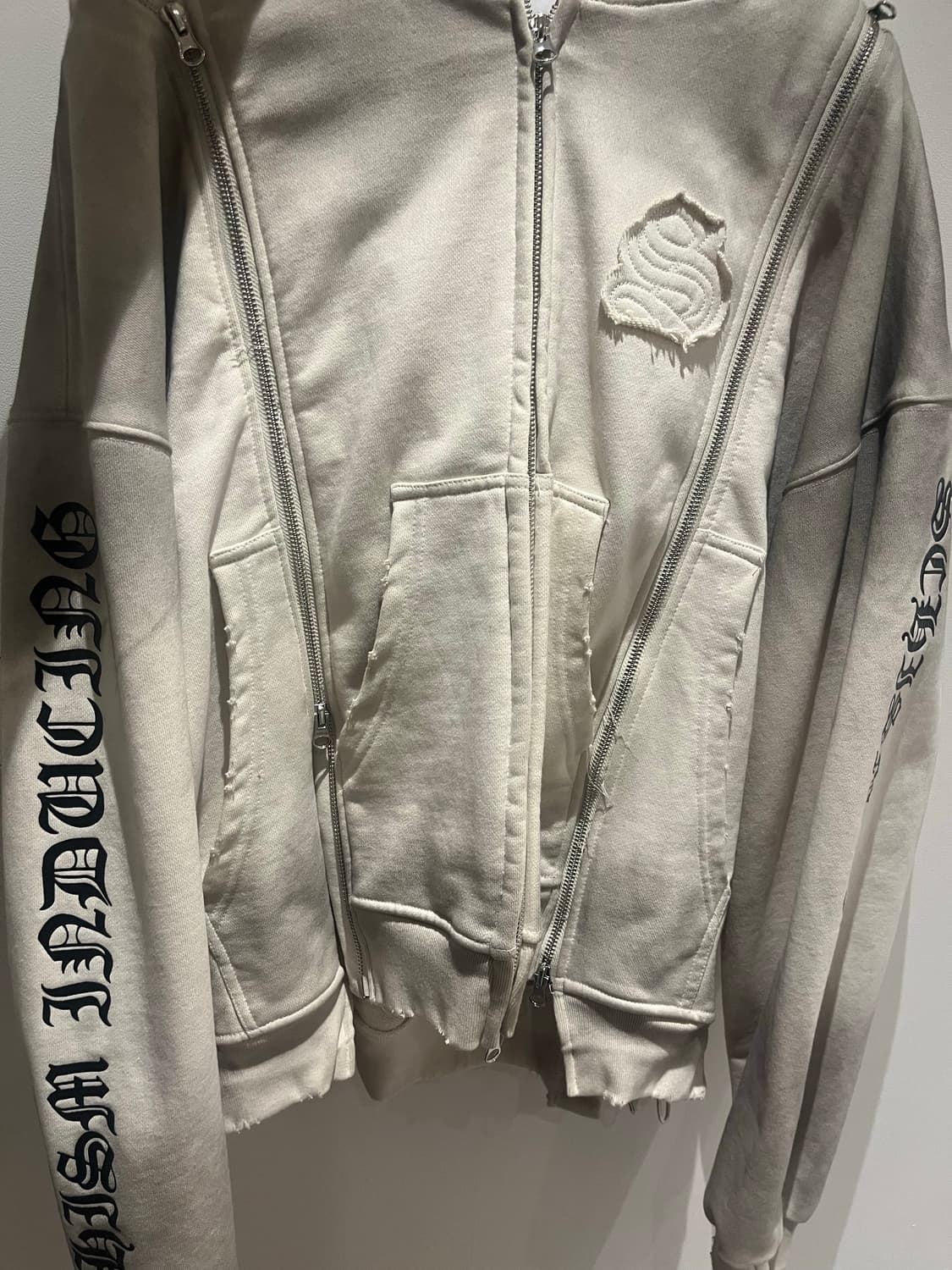 스키즘인듀싱-ASSEMBLY ZIP HOODIE GREY 상품이미지2