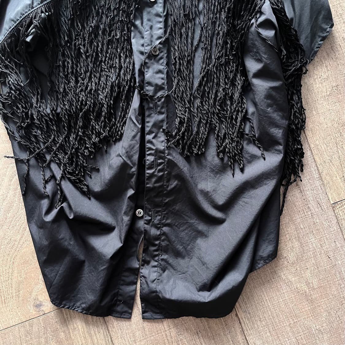 Fringe Asymmetry Blouse 상품이미지5