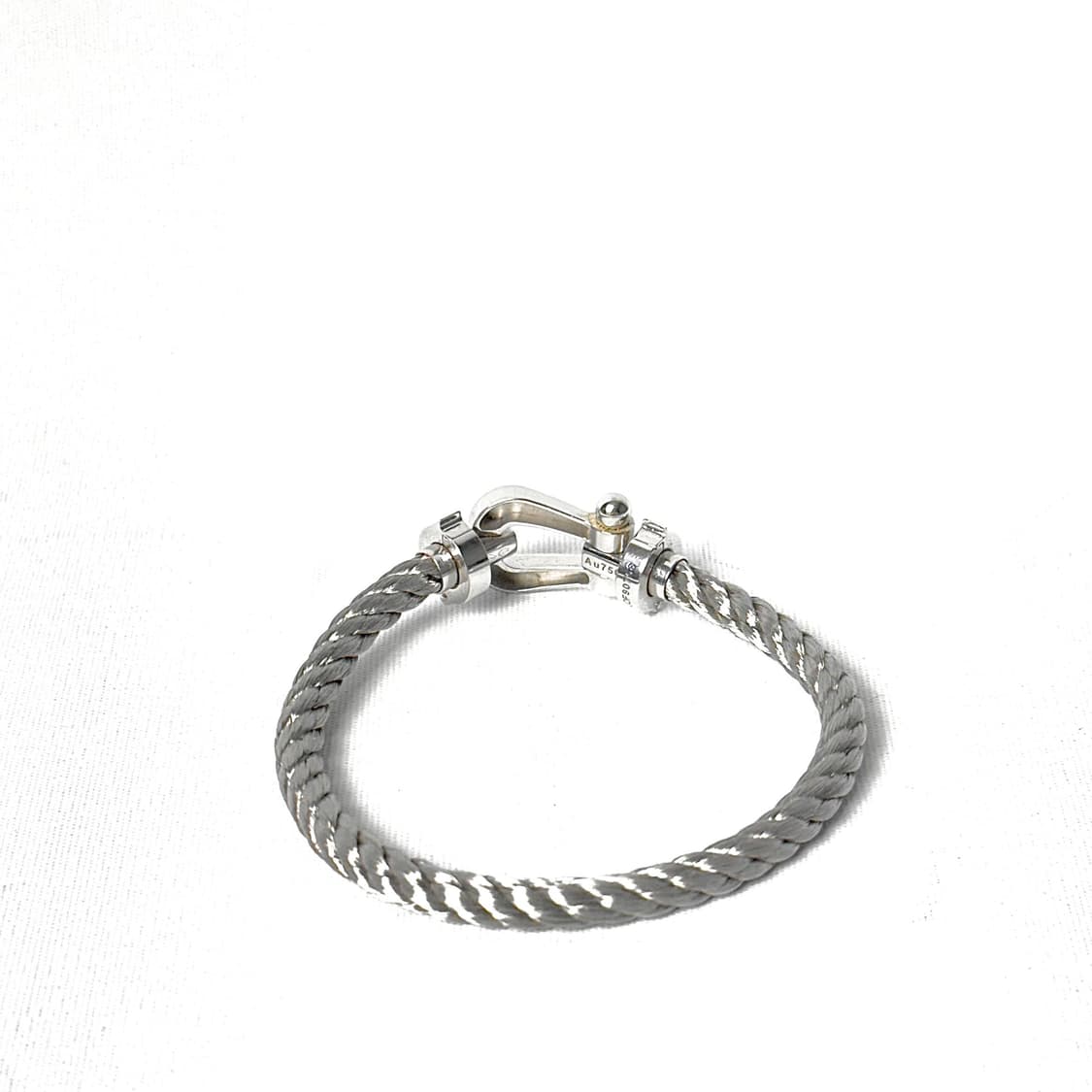 [S급/L] 프레드 포스텐 화이트골드 브레이슬릿 팔찌 라지 상품이미지2