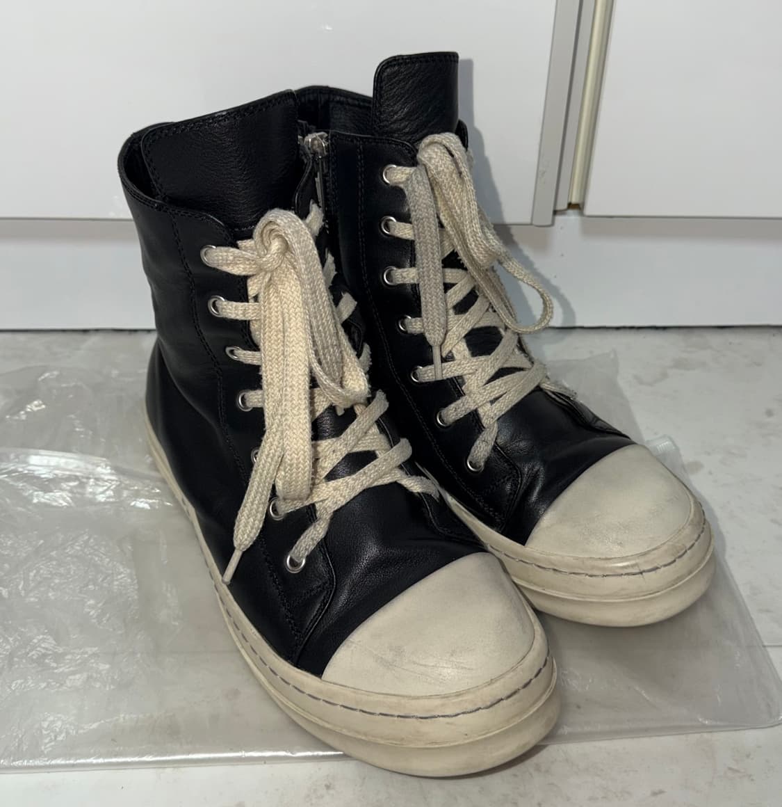 [Rick Owens]41릭오윈스 라몬즈 하이 상품이미지2