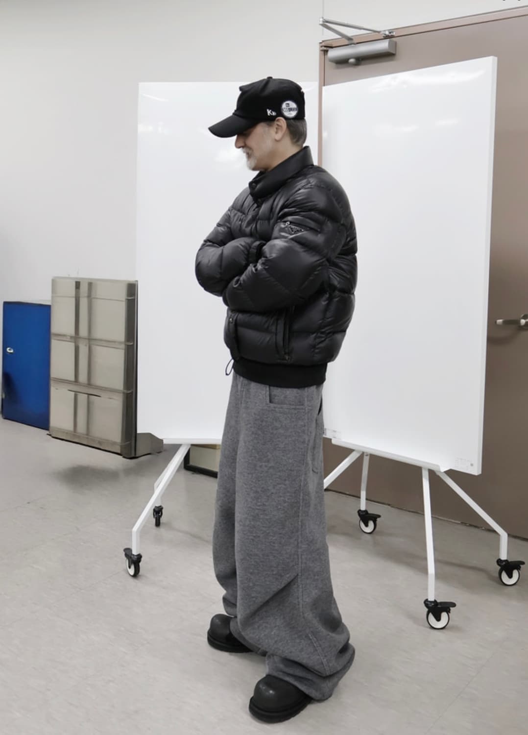 [OS] 새상품 Kamien 카미엔 COZY 코지 울 팬츠 그레이 상품이미지2