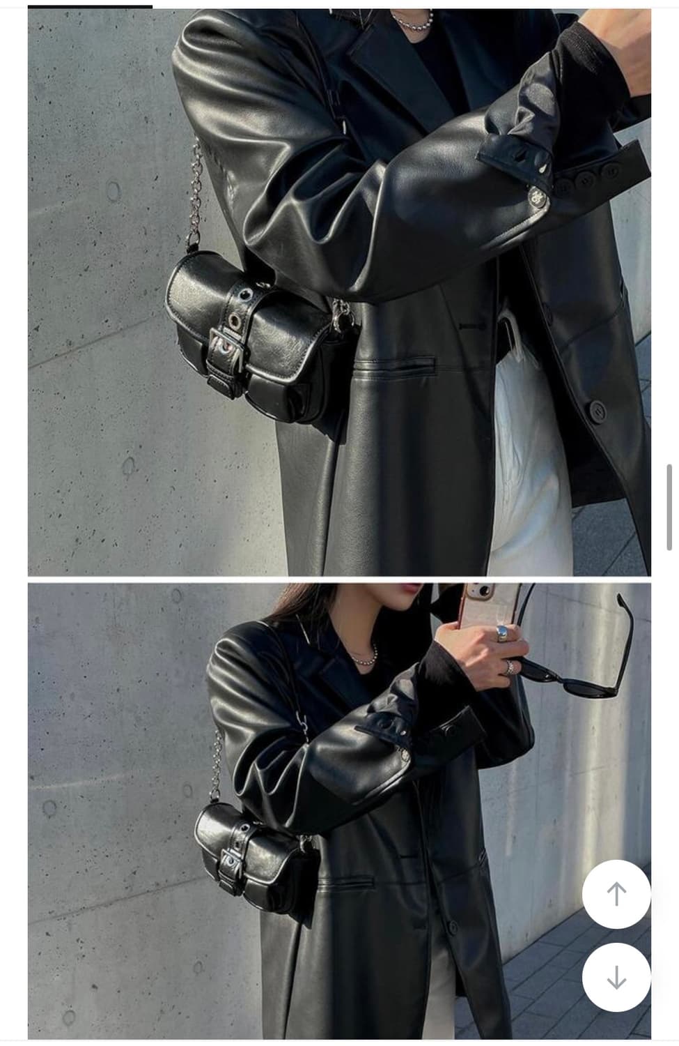 보세 블랙 체인숄더백 상품이미지3