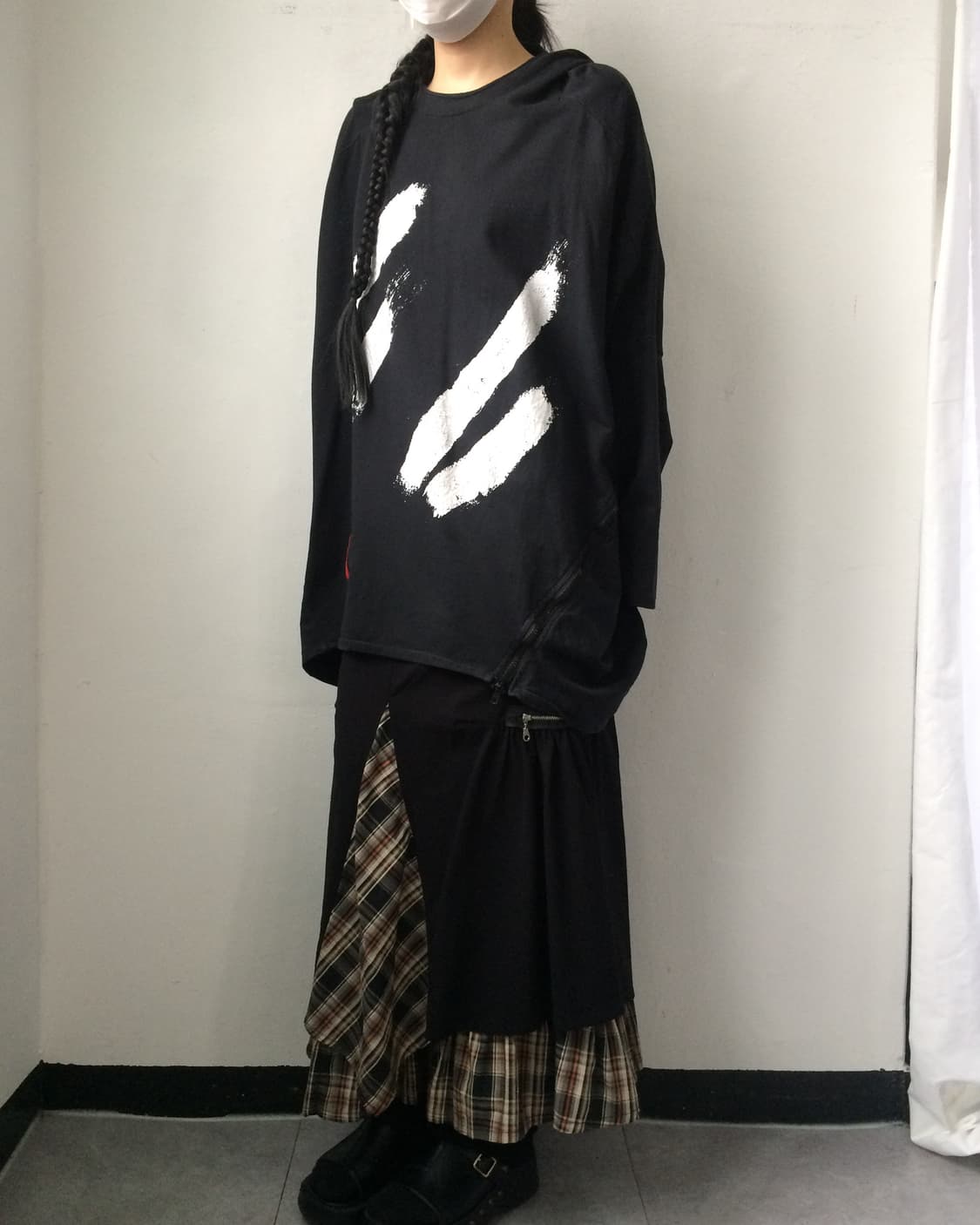 Loose fit hood onepieece 상품이미지7