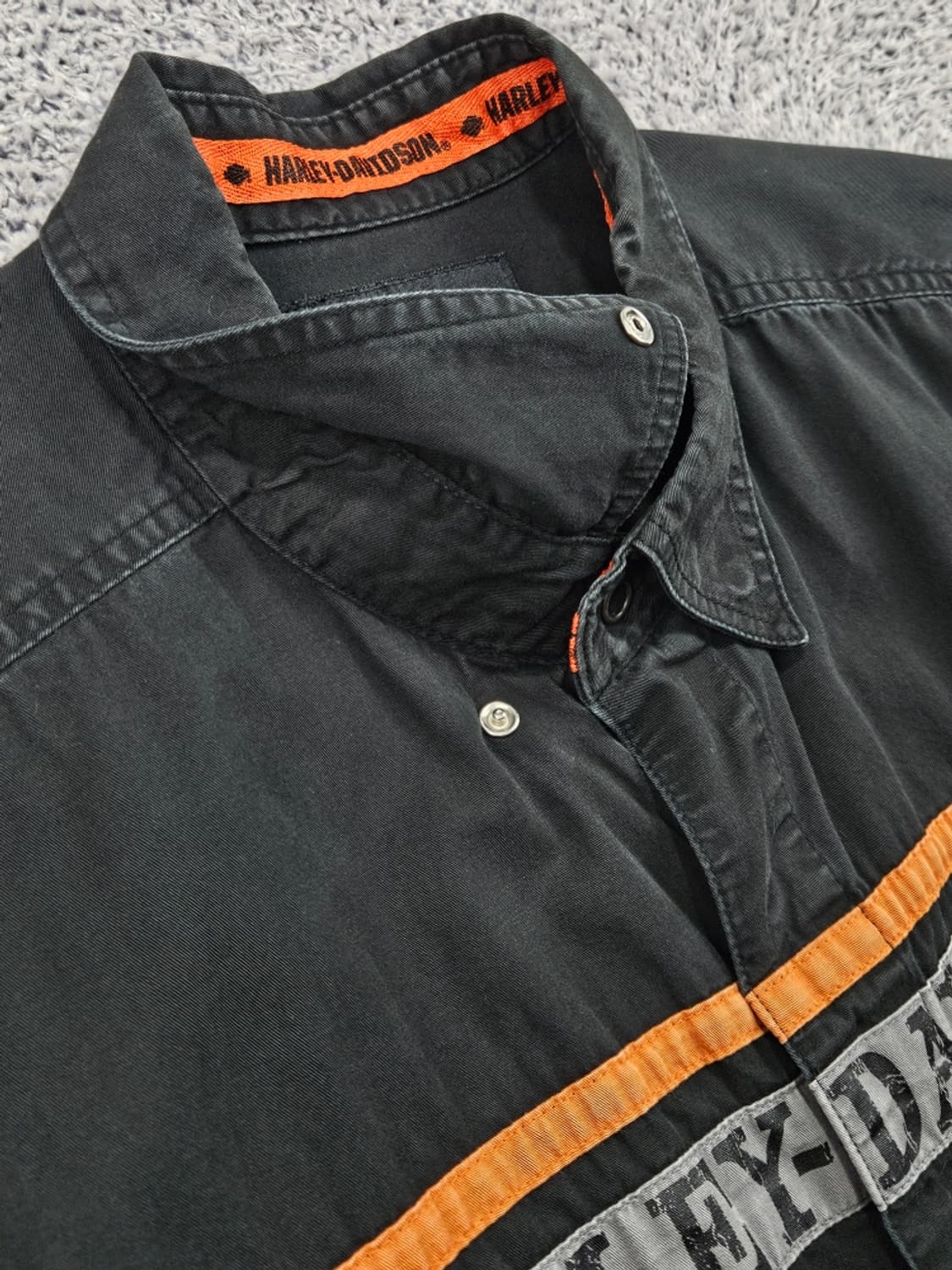 할리데이비슨 바이커 하프 반팔 셔츠 ( XL ) / 11863 상품이미지6
