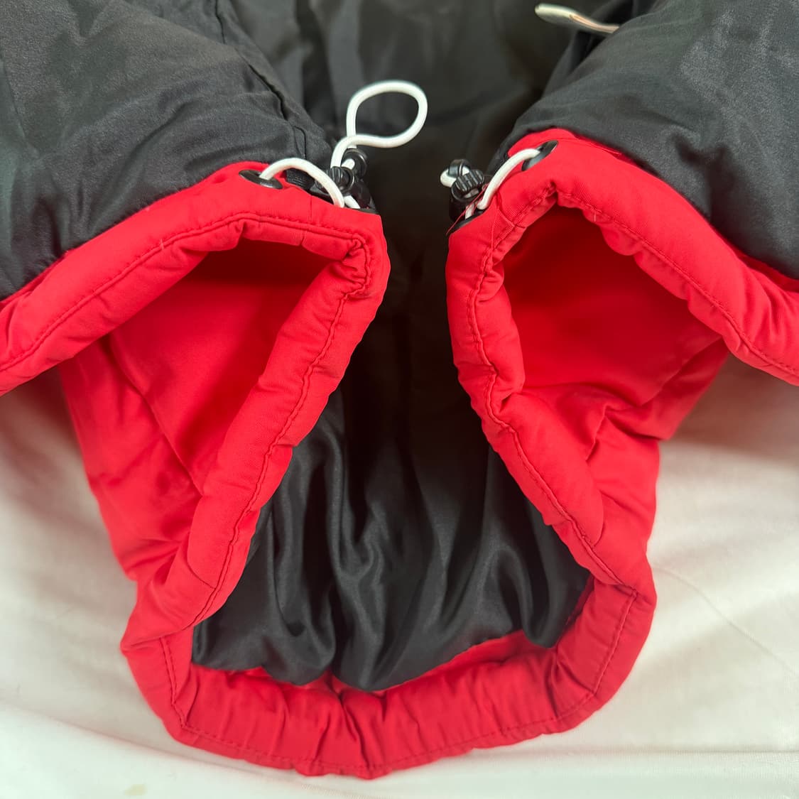 데상트 스위스 스키팀 패딩 레드 덕다운 L 상품이미지9