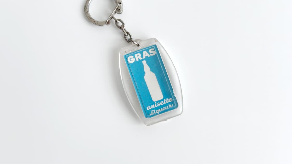 빈티지 일러스트 키체인 ‘GRAS’ 상품이미지6