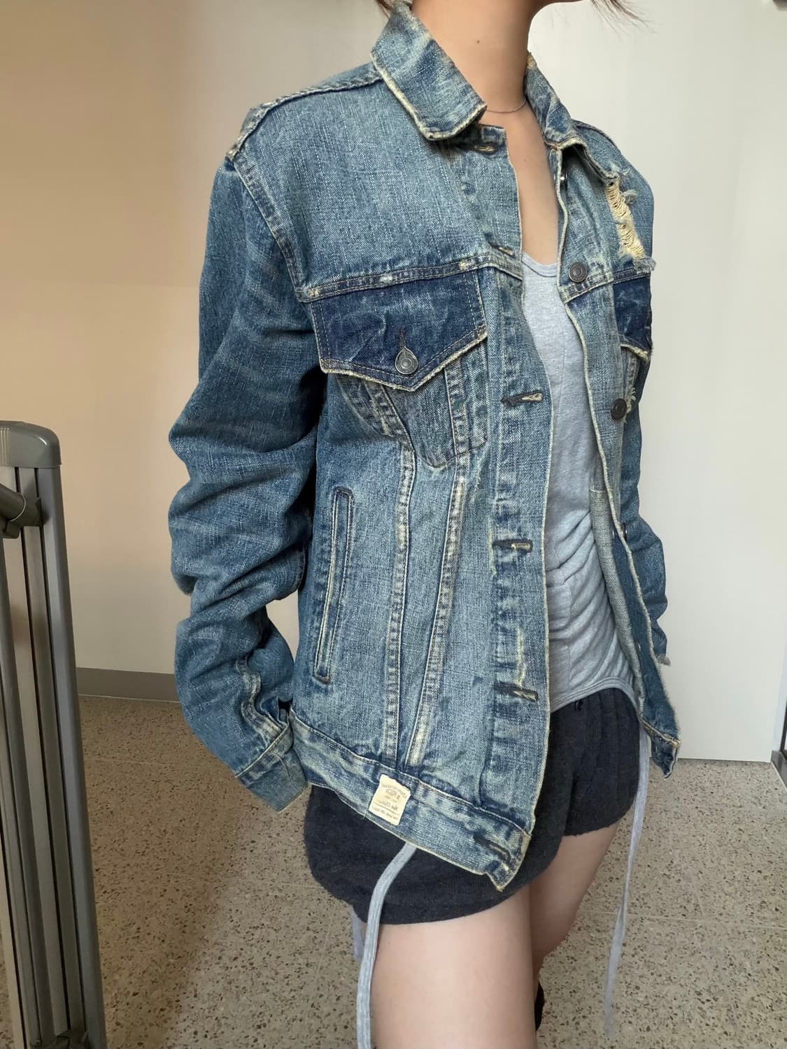 아베크롬비 데님 자켓 상품이미지1