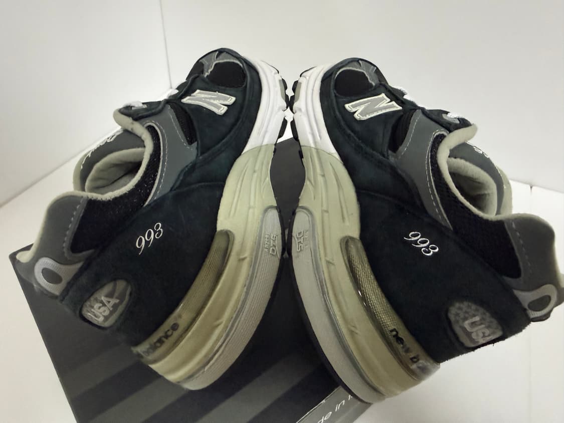 [W255] 뉴발란스 993 메이드인 USA B 블랙 상품이미지6