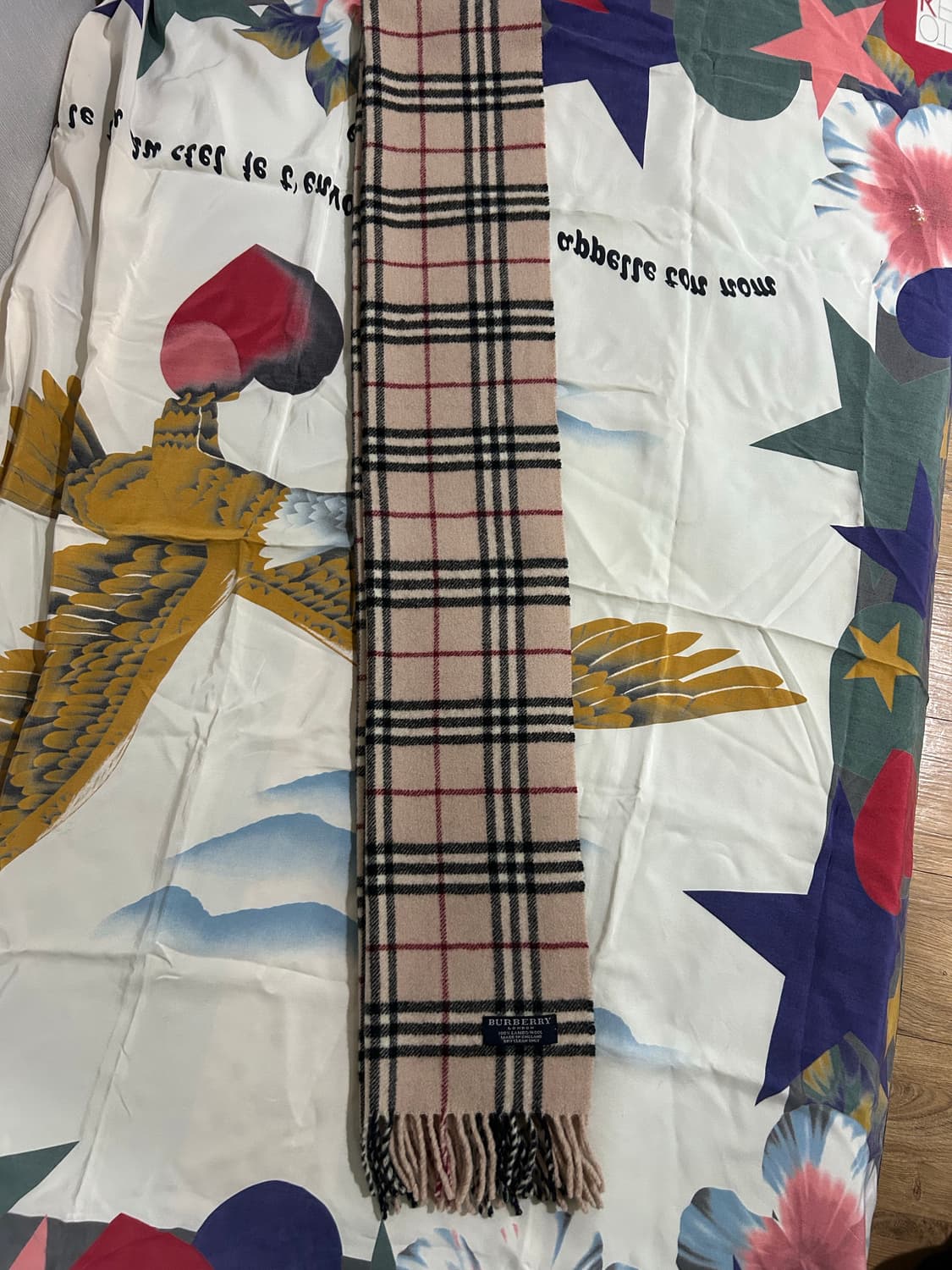 버버리 램스울 노바체크 머플러 상품이미지4