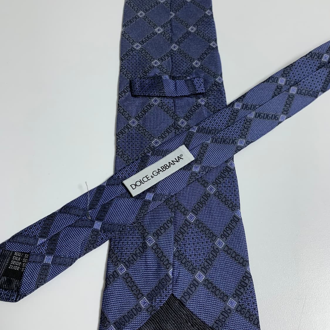 돌체앤가바나 모노그램 명품넥타이 100실크 정장코디룩 A등급 상품이미지5