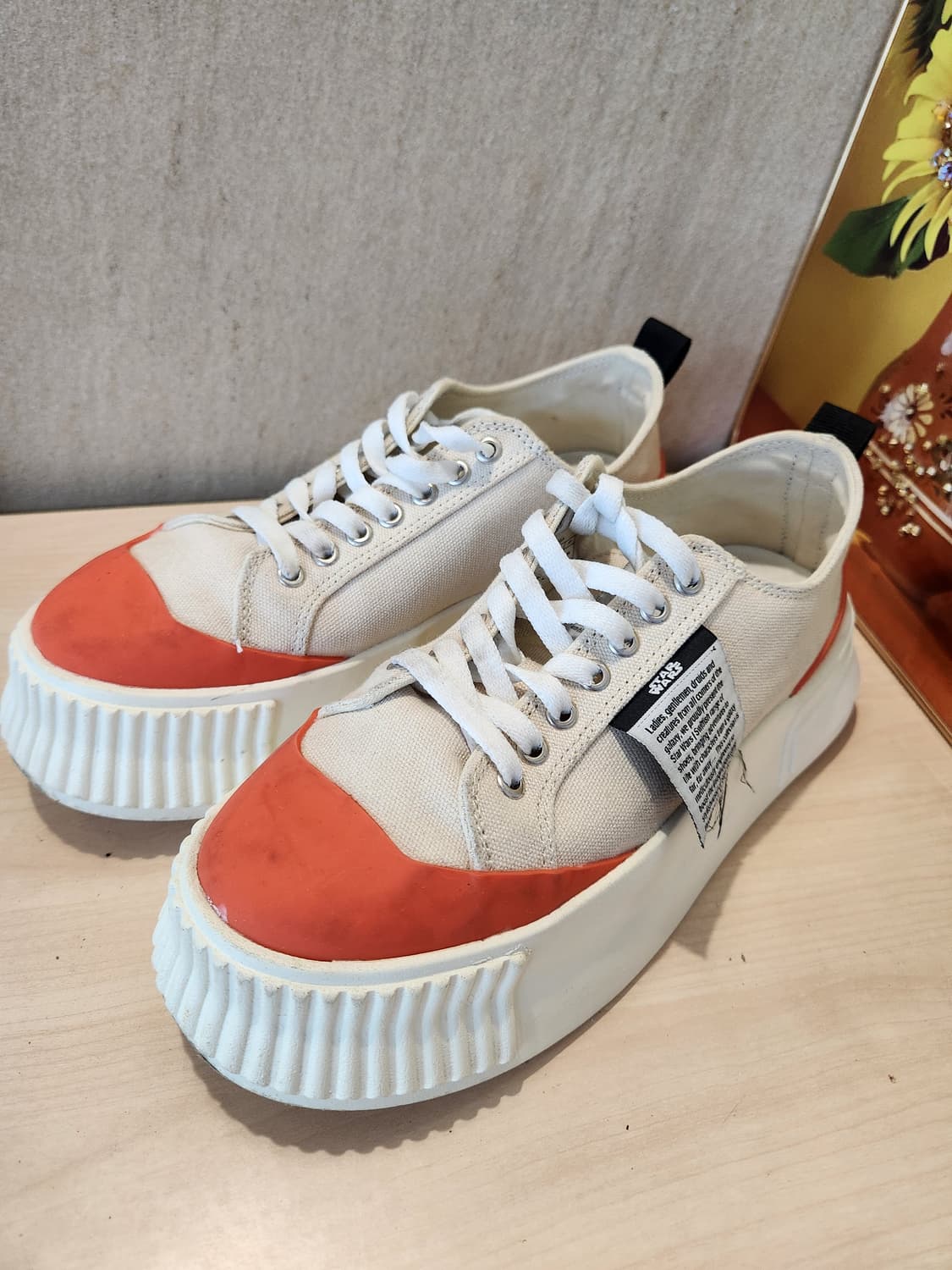 Star Wars BB-8 한정판 스니커즈 👟 SWYFISH 콜라보 상품이미지4