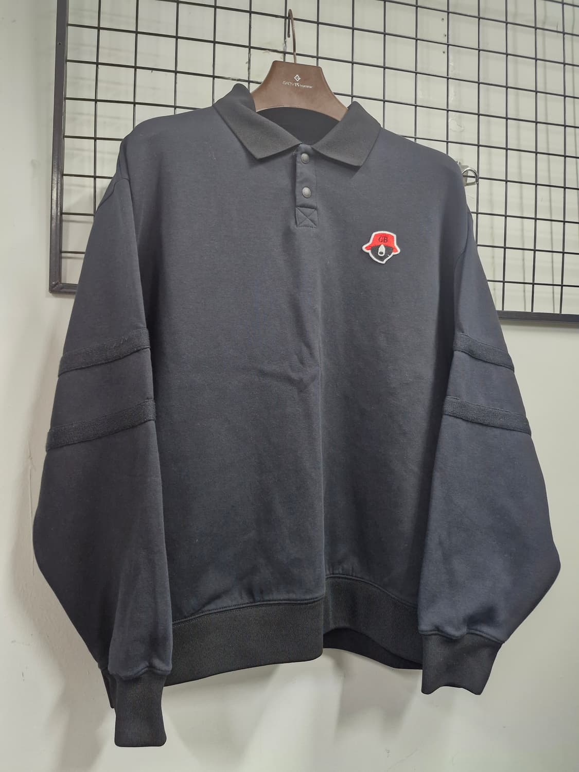 100-105XL 골든베어 콘트라스트 라인 포인트 스웻셔츠. 상품이미지2