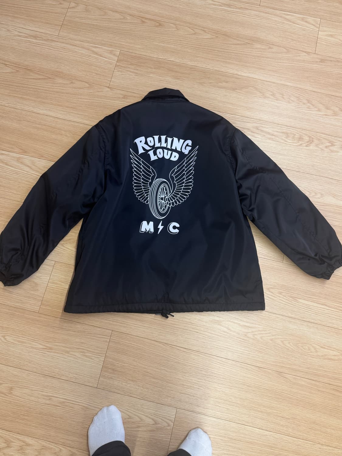 롤링라우드 코치자켓 블랙 0사이즈 블라인드파일즈 상품이미지4