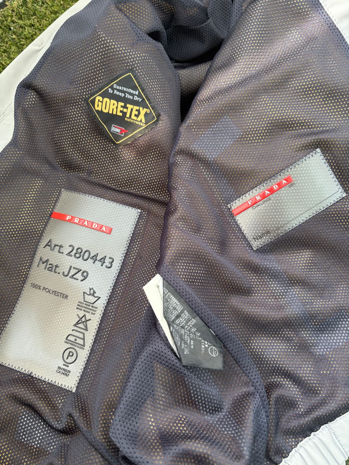프라다 스포츠 고어텍스 자켓 상품이미지6