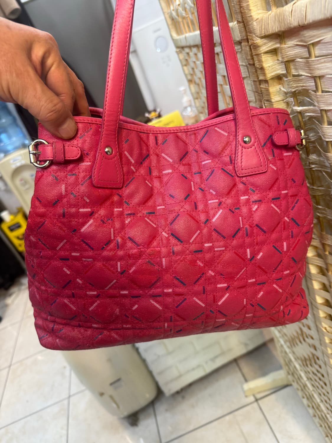 정품 디올 까나쥬 쇼퍼백 팝니다 상품이미지4