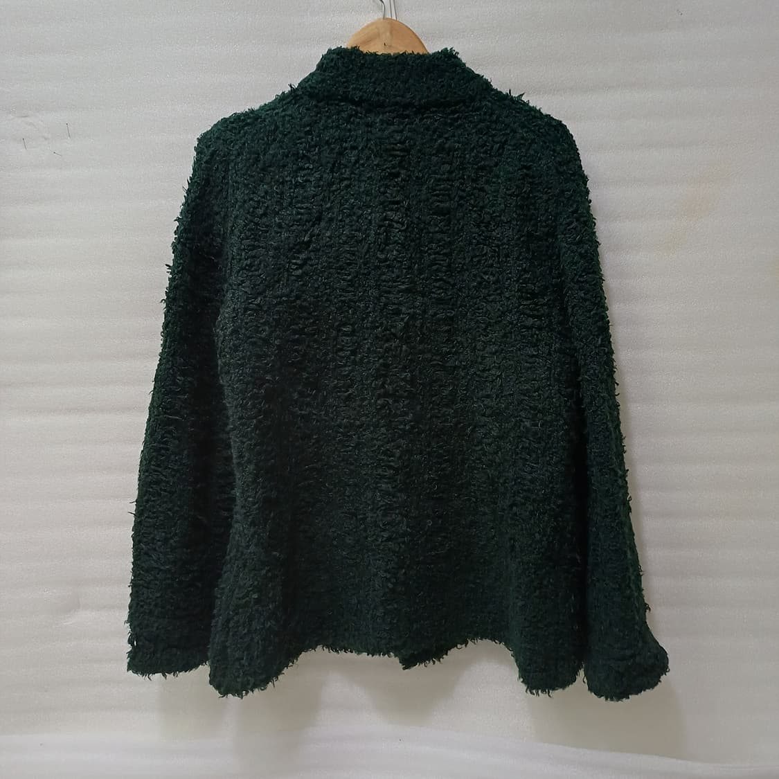 센존 부클 니팅 자켓 봄 가을 여성 XL 88 편한신축성 사랑봉봉 상품이미지2