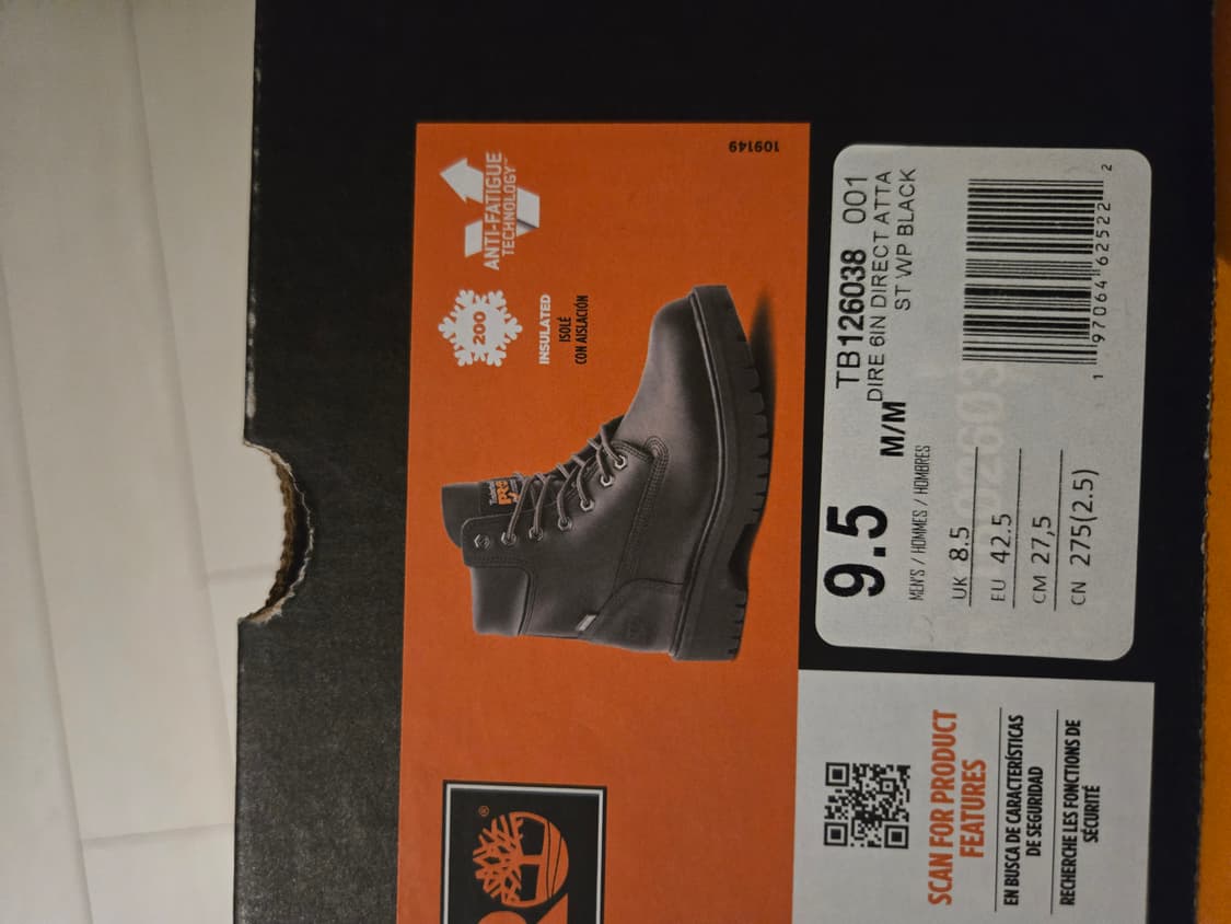 팀버랜드 프로 다이렉트 어태치 6인치 부츠 상품이미지2