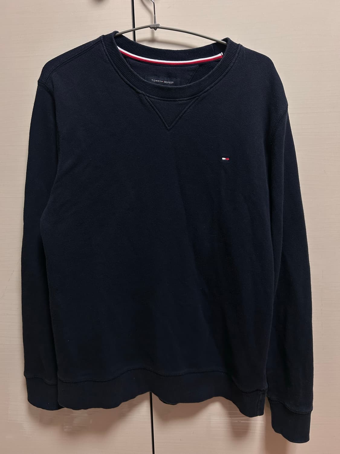 타미힐피거 네이비 맨투맨 M 상품이미지1