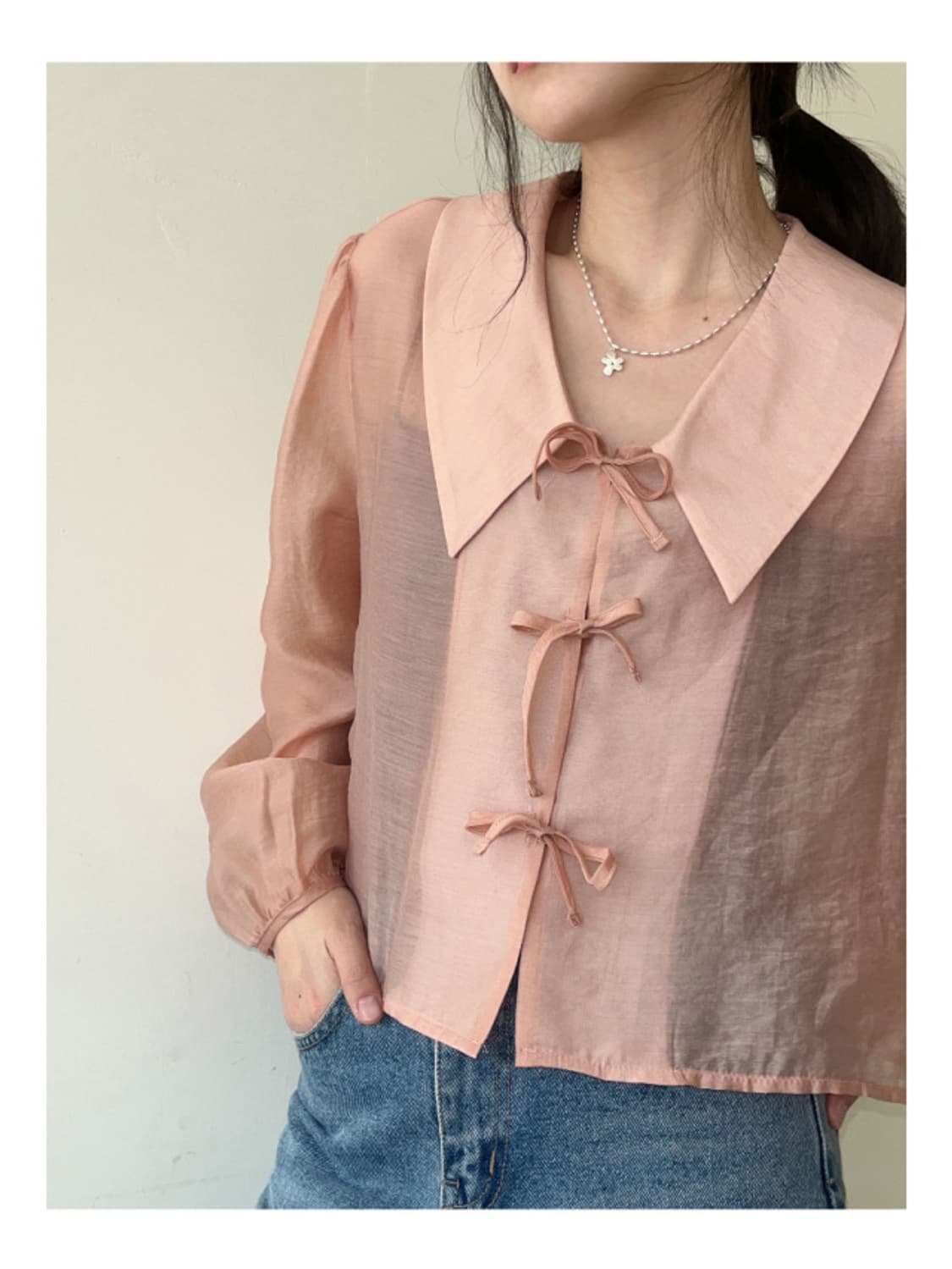 김아홉 블라우스 상품이미지1