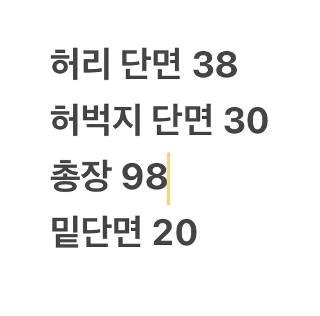 [ 정품/S ] 디스이즈네버댓 카고 팬츠 b15 상품이미지7
