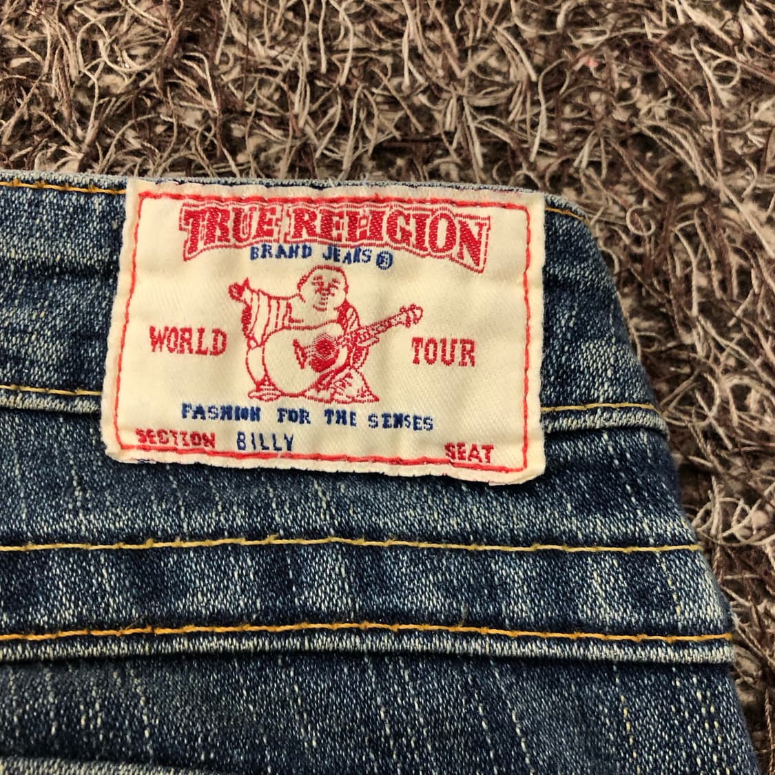 트루릴리전 BILLY 빌리 워싱 디스 데님 팬츠 상품이미지6