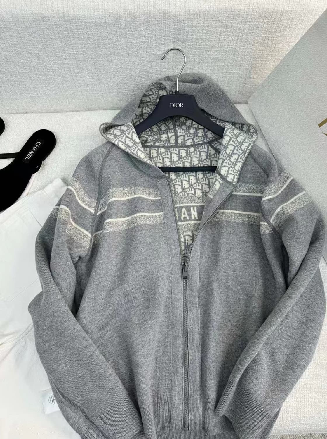 [디;올] 새상품 / 양면후드집업 / 약 100 사이즈 상품이미지1