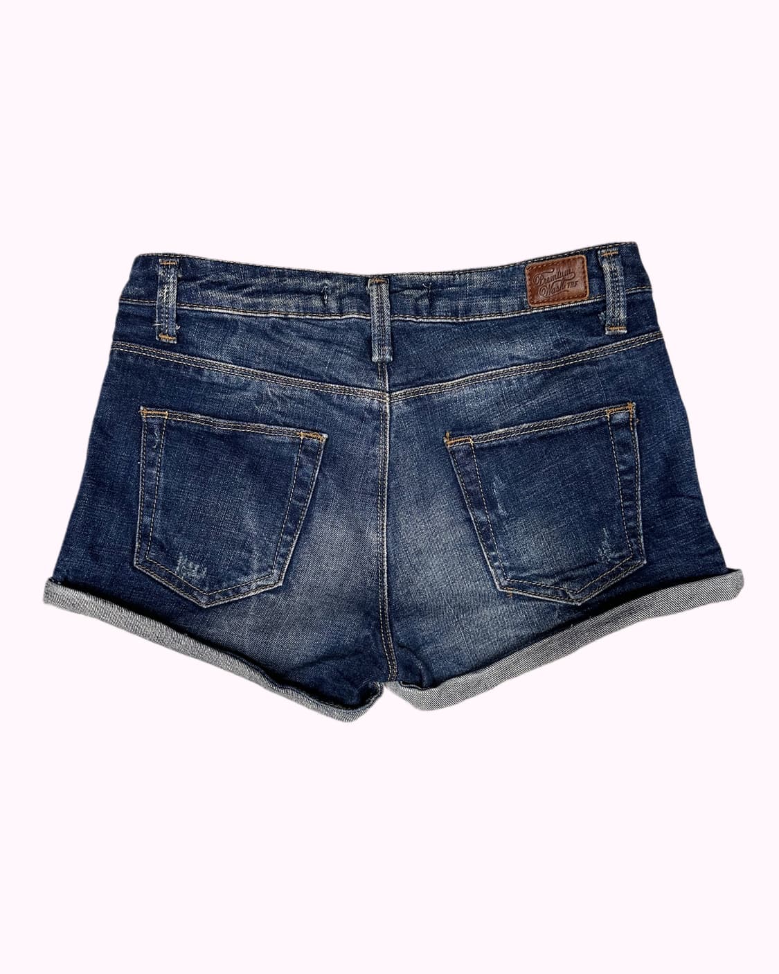 vintage washing denim shorts 상품이미지5
