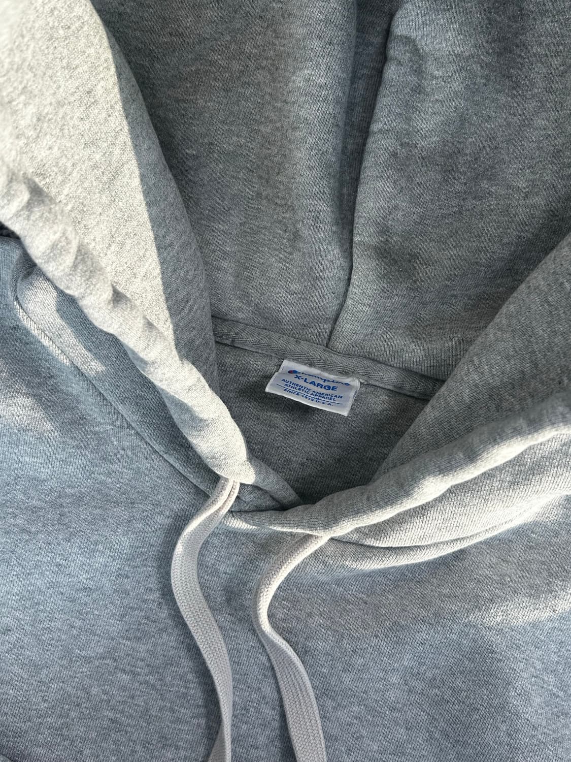 챔피온 빅C로고 그레이 후드티 XL 상품이미지5