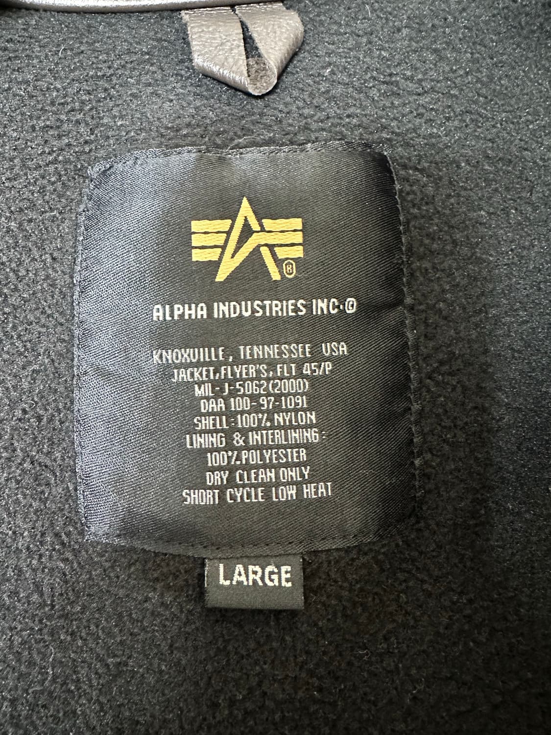 알파인더스트리 CWU-45P 항공자켓 Made in USA 상품이미지6