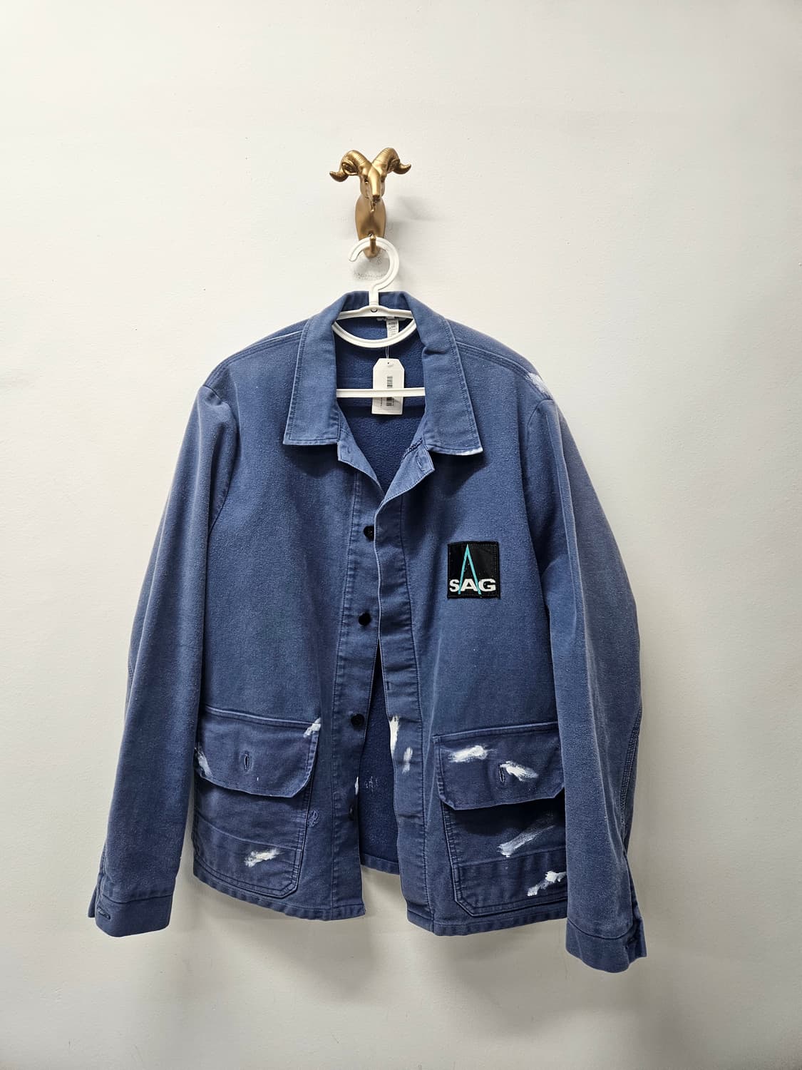 빈티지 프렌치 페인트 워크자켓 오리지널 상품이미지1