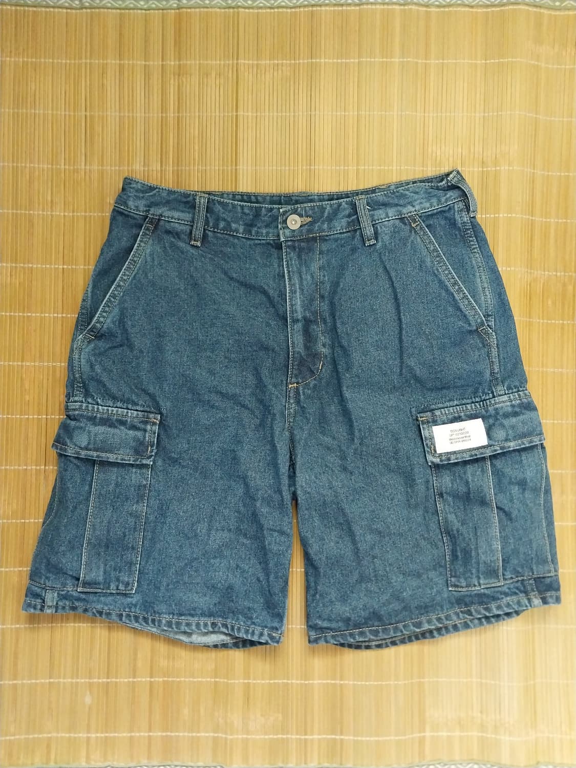 디스이즈네버댓 데님 카고 반바지 M 상품이미지1