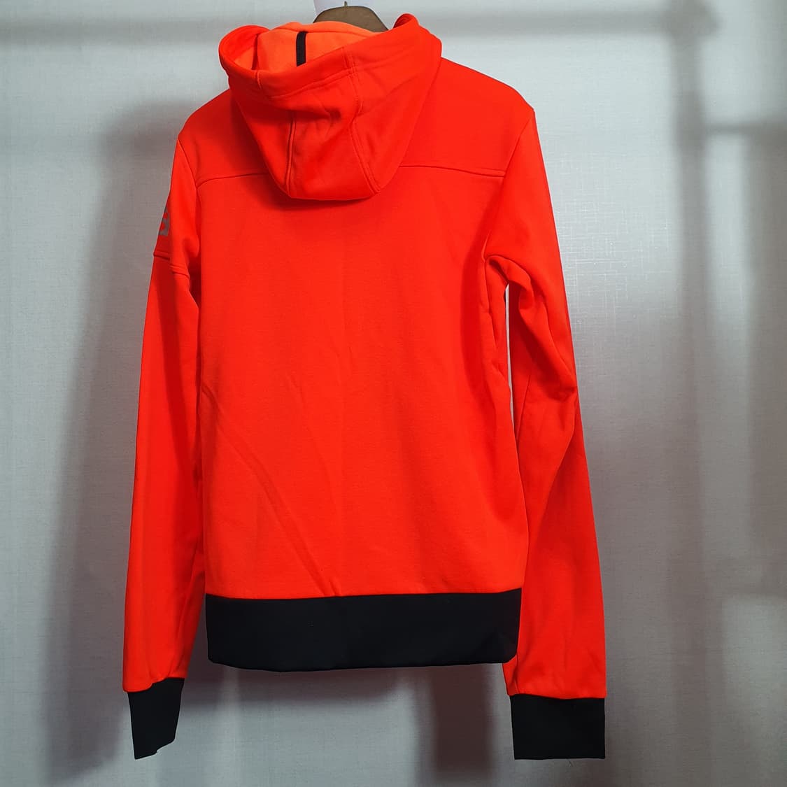 아디다스 네온 형광 오렌지 후드 집업 95사이즈 여성용 상품이미지9