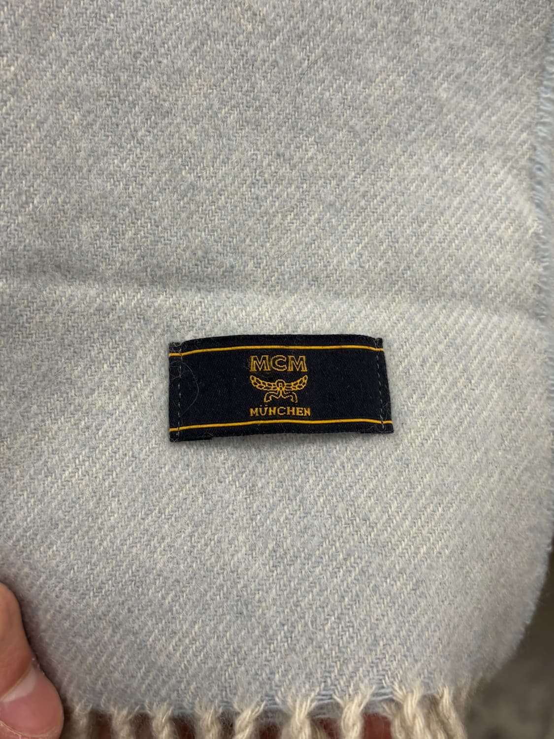 MCM 캐시미어 스트라이프 머플러  상품이미지3