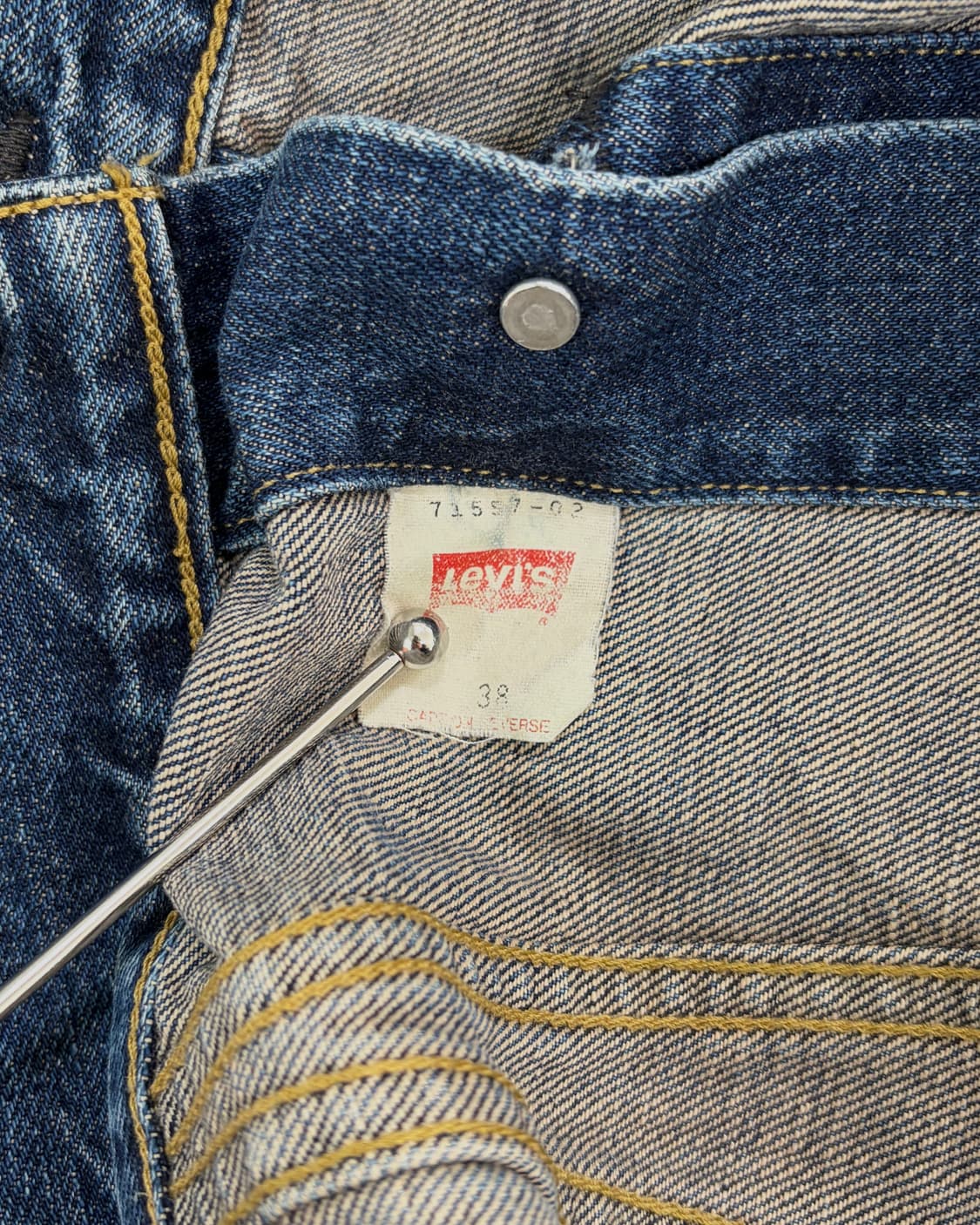 [M]리바이스 90s JPN LVC 3세대 데님 자켓 71557-02 상품이미지10