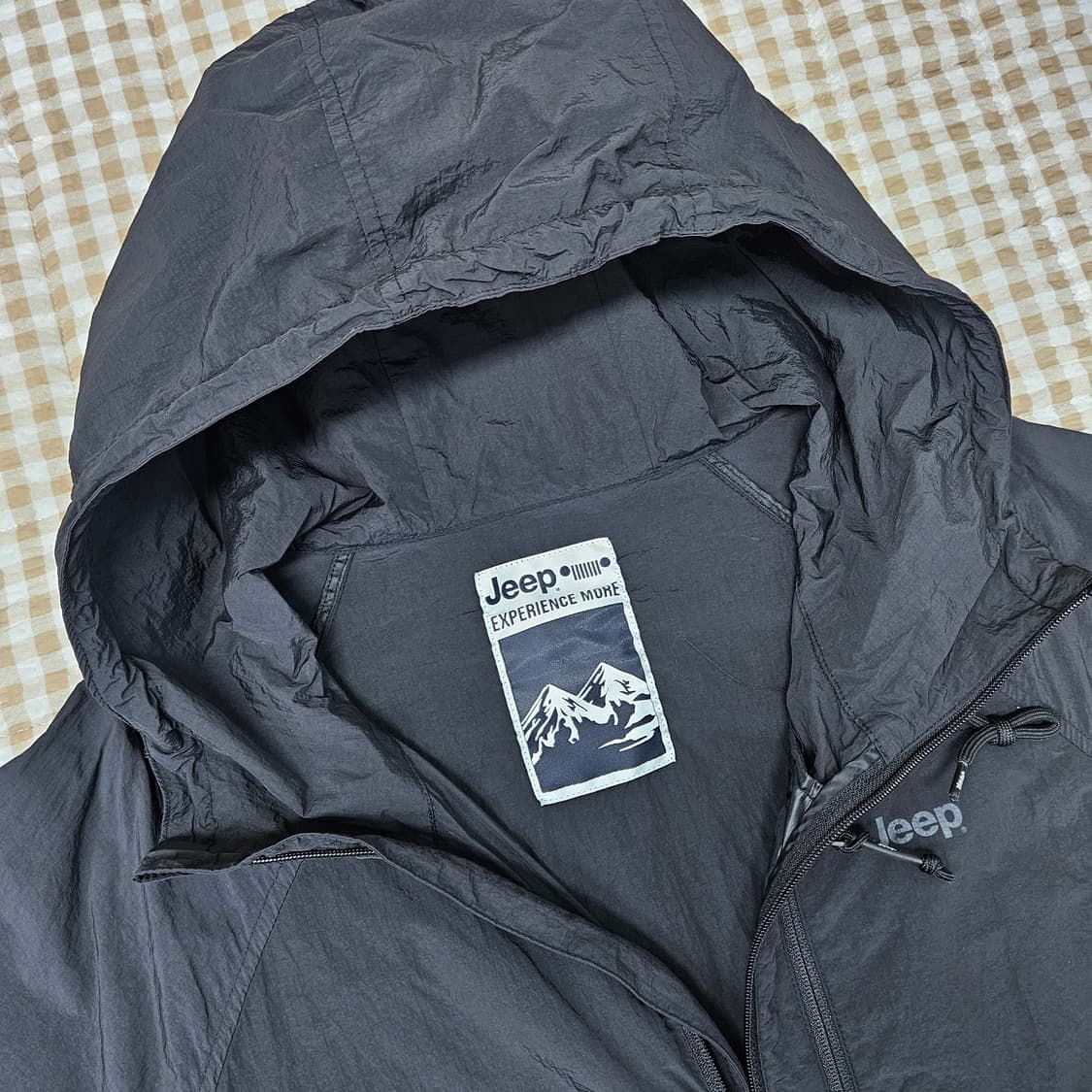 JEEP 지프 나일론 바람막이 후드집업 남자100~105 상품이미지2