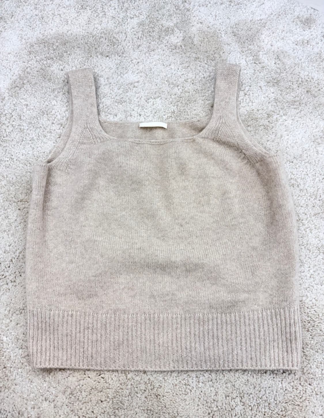 더캐시미어 23fw 나시 캐미솔 /100%캐시미어 상품이미지4