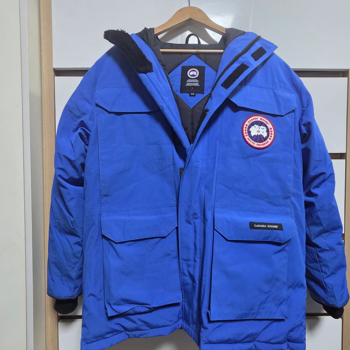캐나다구스 익스페디션 파카 블루 색상 XL ! 상품이미지1