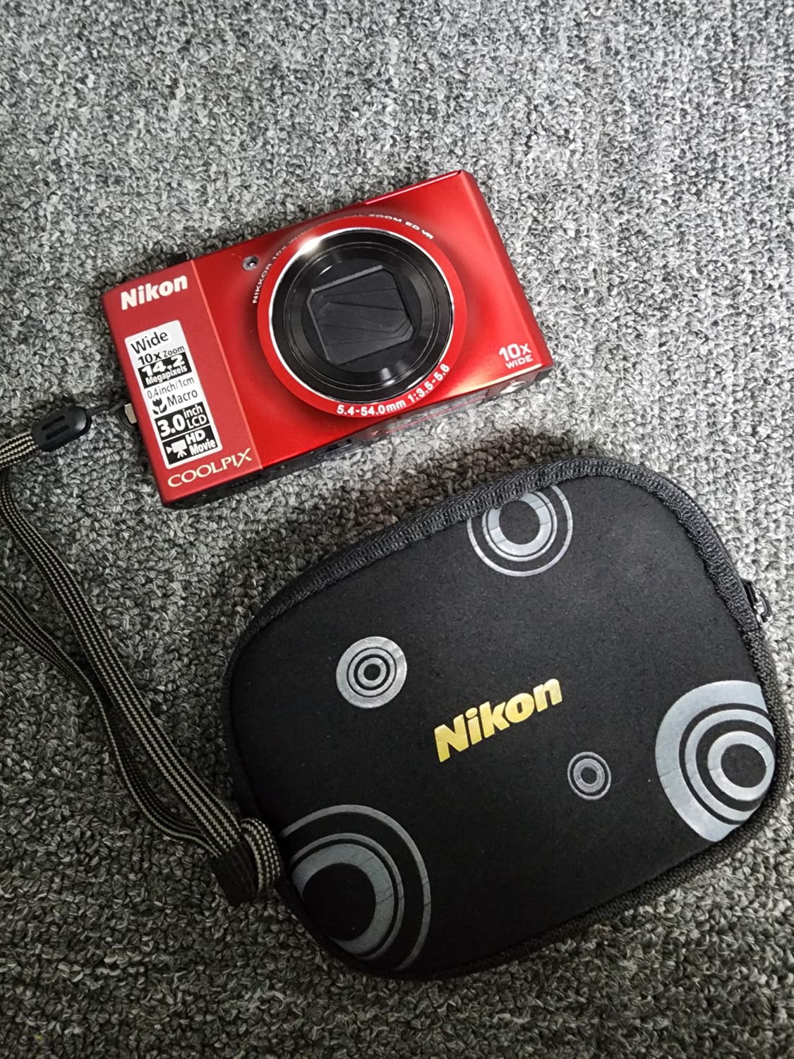 니콘 쿨픽스 S8000 레드 빈티지디카 디지털카메라 상품이미지2