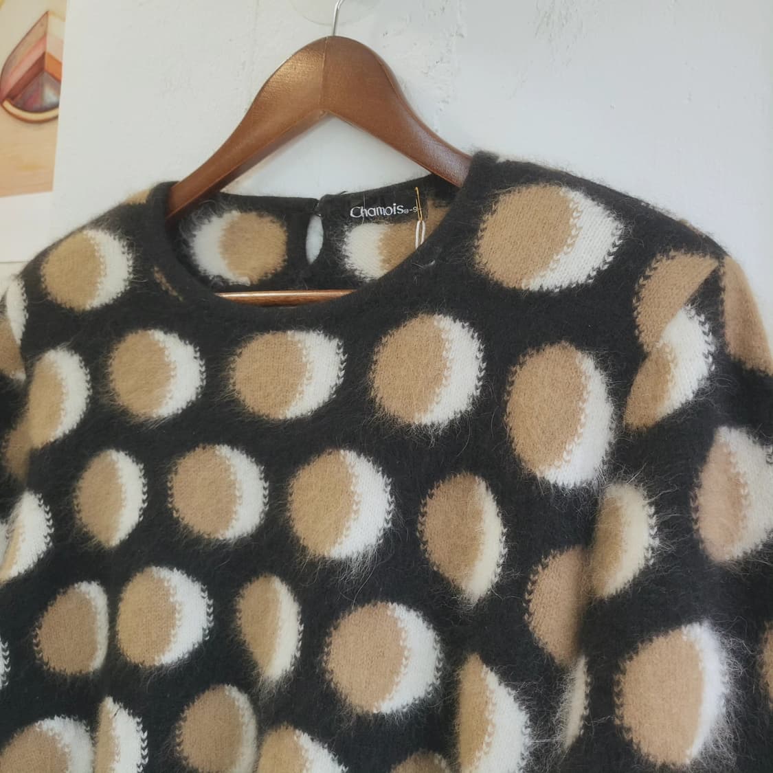 Chamois 앙고라울 도트 니트 상품이미지3
