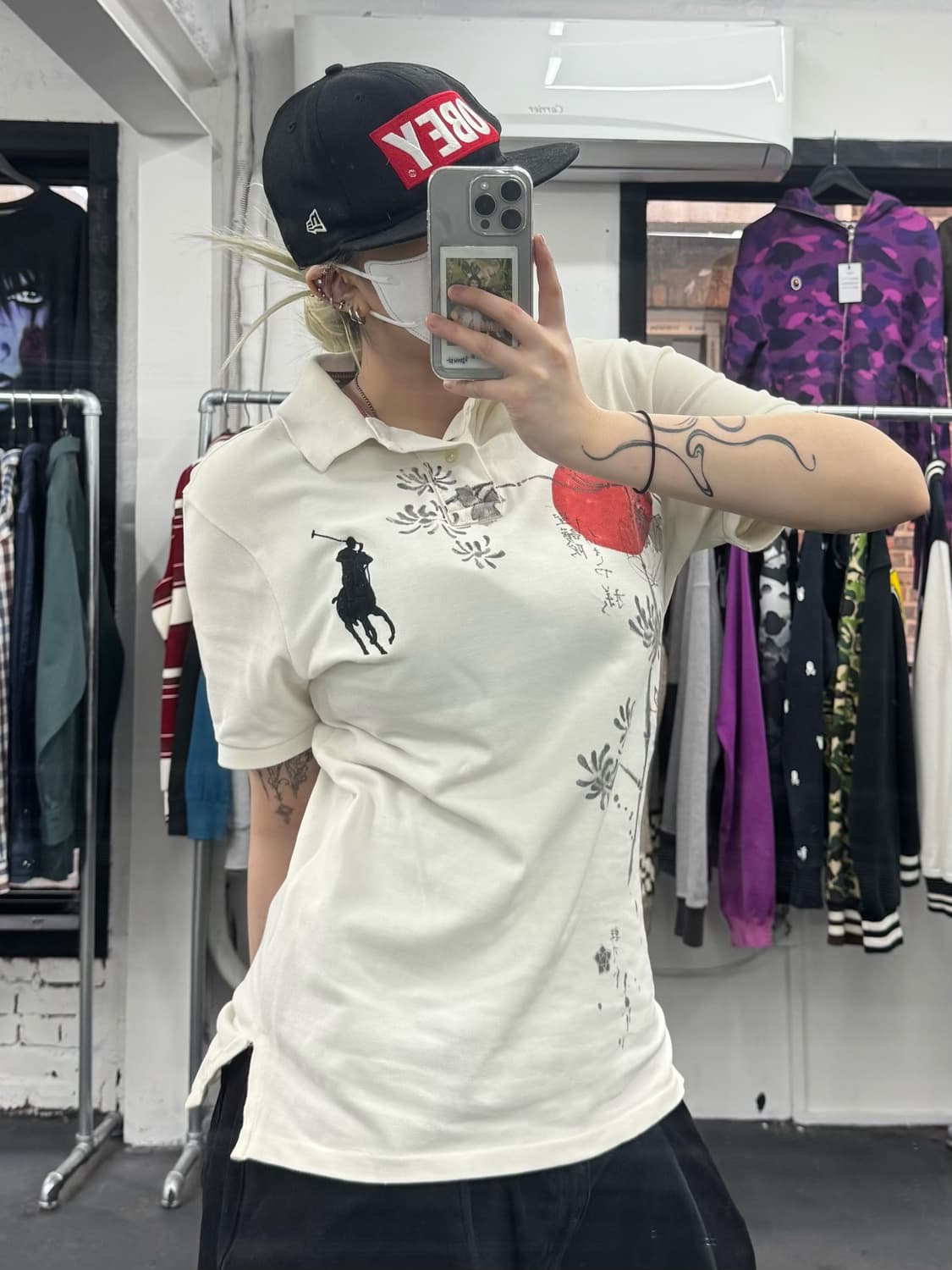 폴로 랄프로렌 사쿠라 빅포니 PK 티셔츠 상품이미지4