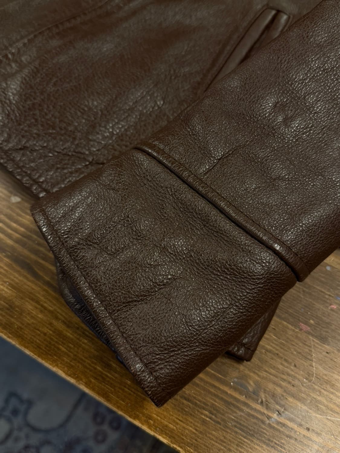 COLEBROOK&CO 싱글 라이더 레더 자켓 100 상품이미지10