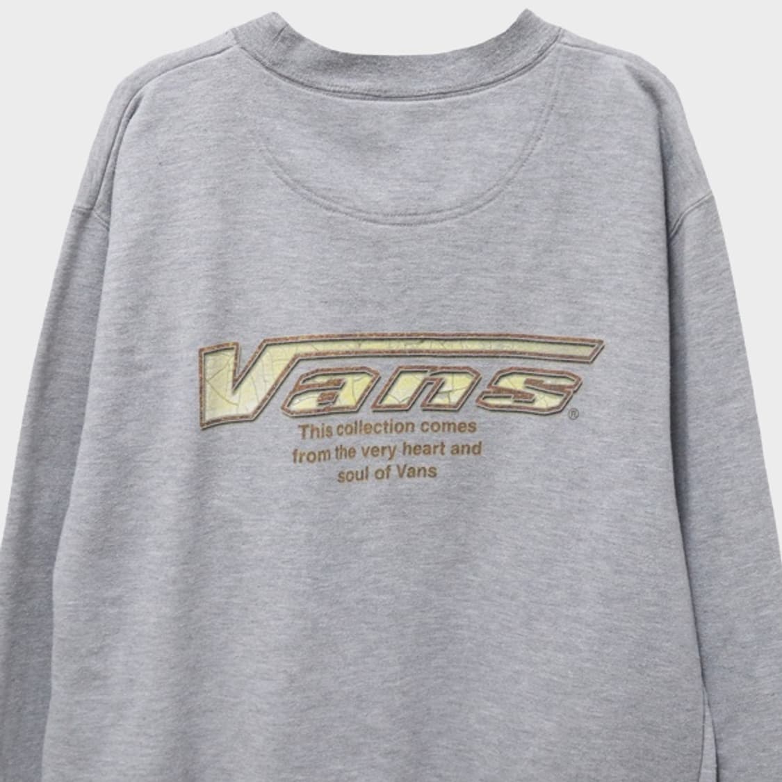 90'S VANS  크랙 프린팅 맨투맨 64343 상품이미지6