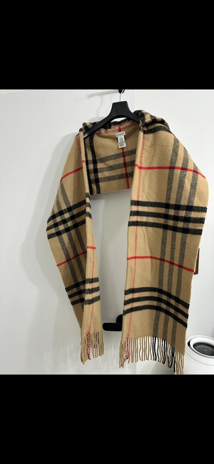 버버리 후드머플러 상품이미지2