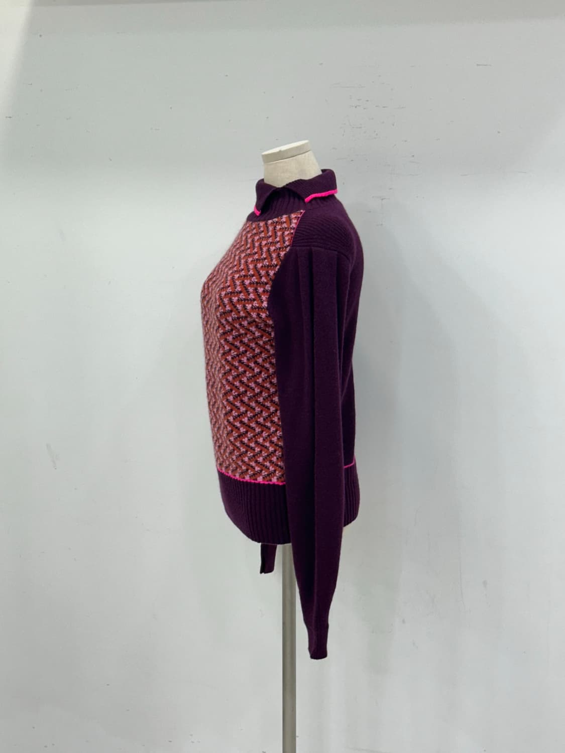 오일릴리 목폴라 니트 상품이미지4