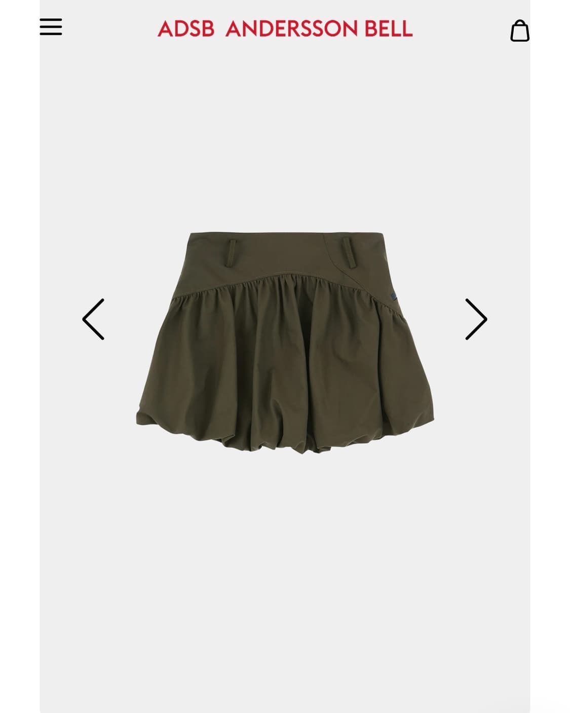 Andersson Bell Cargo Balloon Skirt 상품이미지2