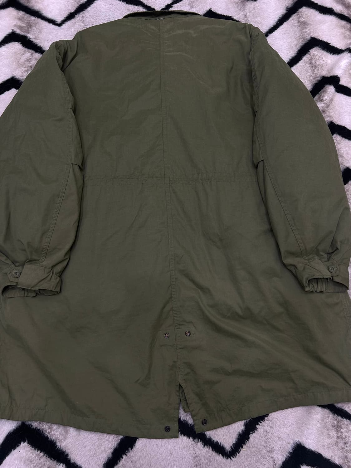 [실측XL]노매뉴얼 피쉬테일/카키 상품이미지4