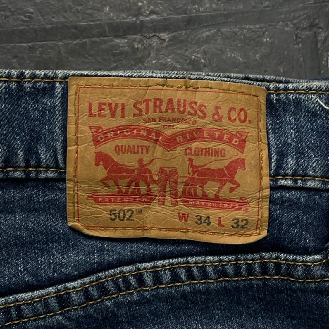 34 리바이스 502 청바지 상품이미지5