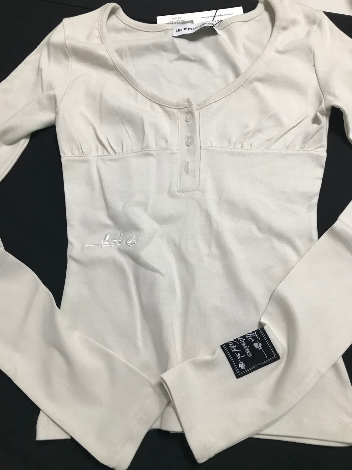 더미스테리어스호텔 shirring 88 button sleeve 상품이미지2