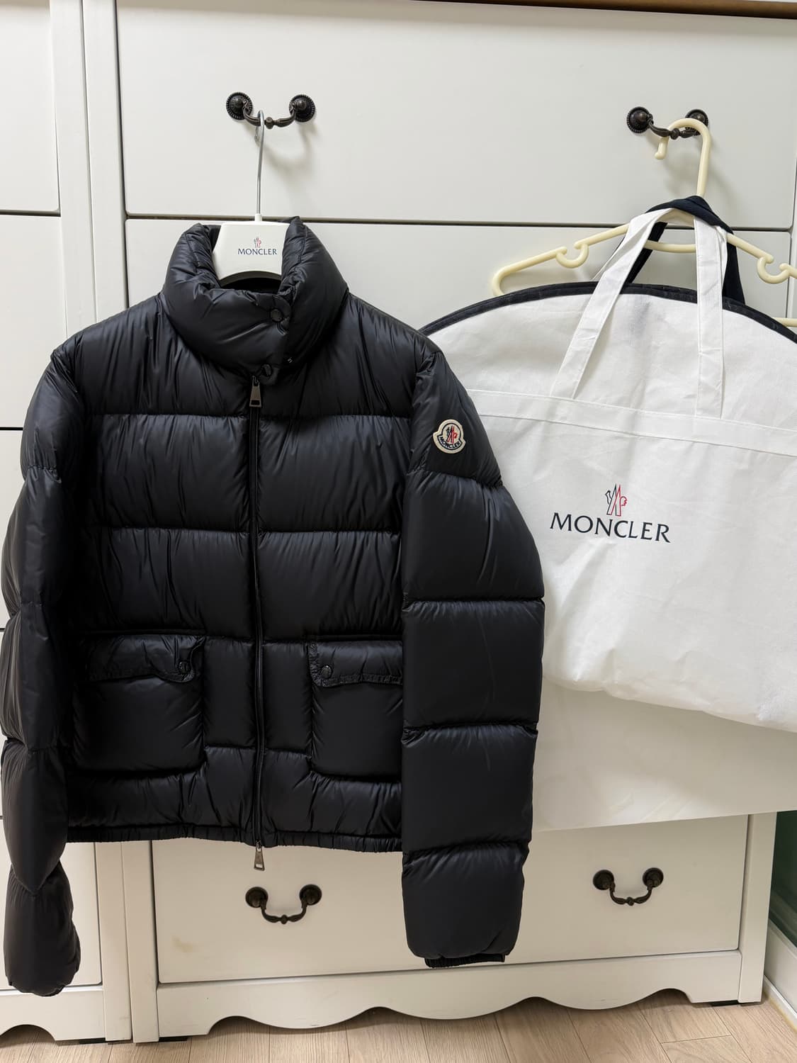 5회미만착용) 21fw 몽클레어 란스 2 풀세트 상품이미지1